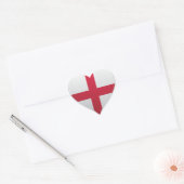 Engeland liefde vlag trots hart sticker (Envelop)