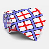 Engeland - Lila Stropdas (Opgerold)