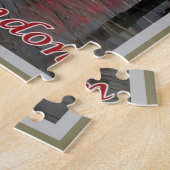 Engeland - Londen - Big Ben - dubbel-decke - Legpuzzel (Zijkant)