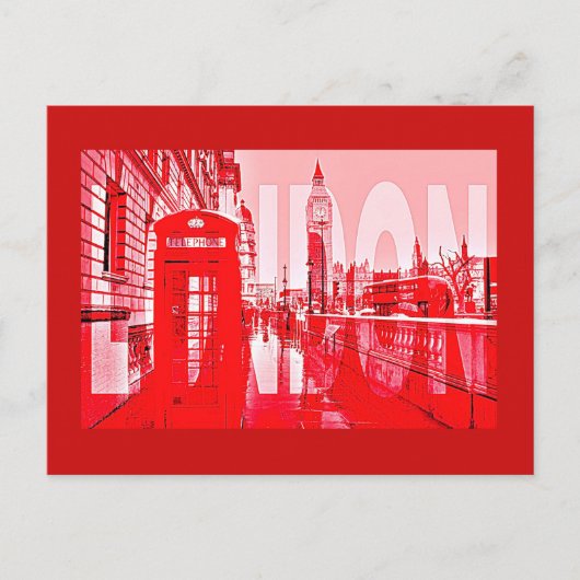 Engeland Londen Briefkaart (Voorkant)