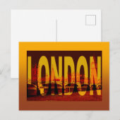 Engeland Londen Briefkaart (Voorkant / Achterkant)