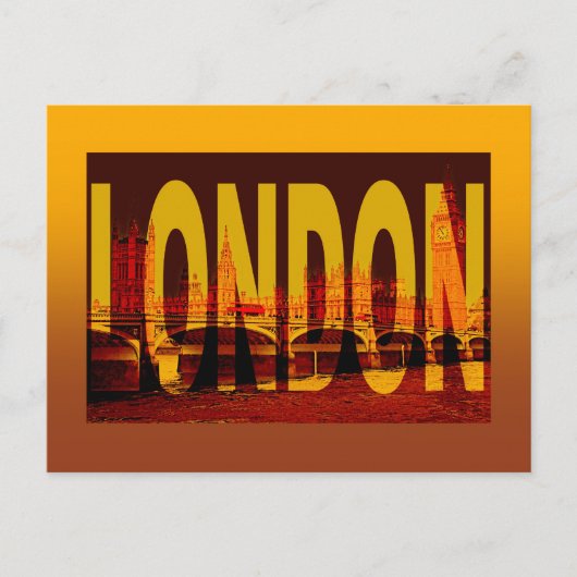 Engeland Londen Briefkaart (Voorkant)
