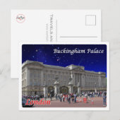 Engeland - Londen - Buckingham Palace - Briefkaart (Voorkant / Achterkant)