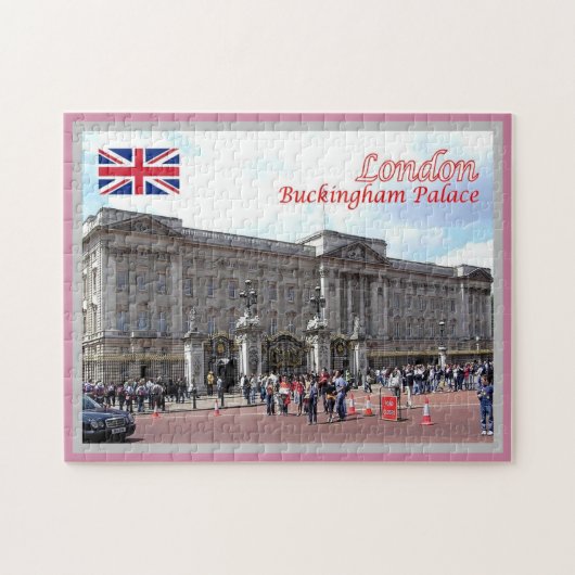 Engeland - Londen - Buckingham palace - Legpuzzel (Horizontaal)