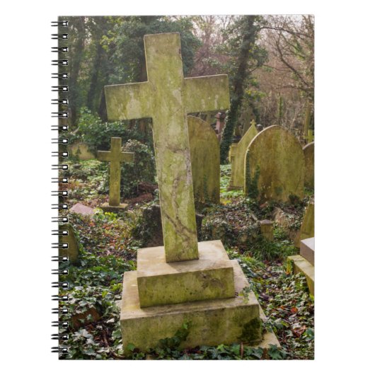 Engeland, Londen, Highgate Cemetery, graf Notitieboek (Voorkant)