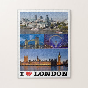 Engeland - Londen - I Love - Legpuzzel