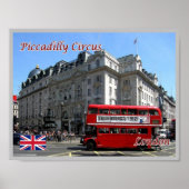 Engeland - Londen - Piccadilly Circus - Poster (Voorkant)