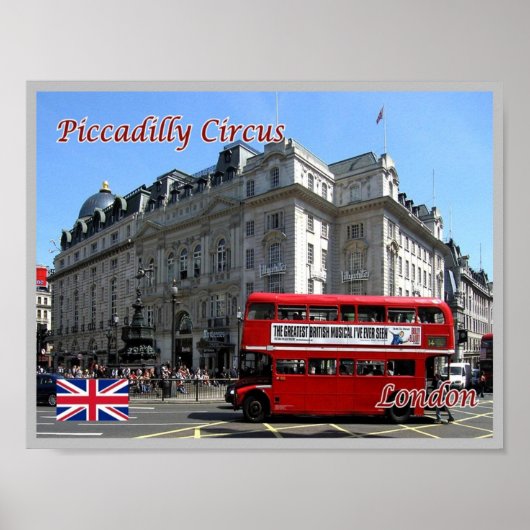 Engeland - Londen - Piccadilly Circus - Poster (Voorkant)