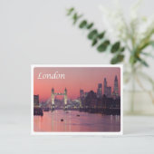 Engeland - Londen - River Thames - Briefkaart (Staand voorkant)