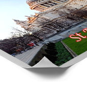 Engeland - Londen - St Paul's Cathedral - Poster (Hoek)