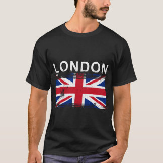 Engeland Londen Stad Vlag familie T-shirt