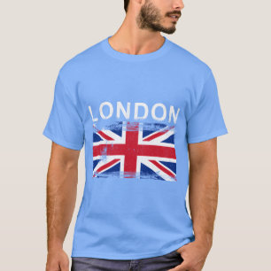 Engeland Londen Stad Vlag familie T-shirt