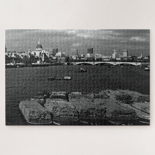 Engeland Londen Thames River skyline city Legpuzzel (Horizontaal)