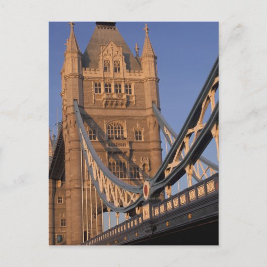 Engeland, Londen, The Tower Bridge Briefkaart (Voorkant)
