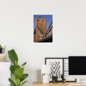 Engeland, Londen, The Tower Bridge Poster (Thuiskantoor)