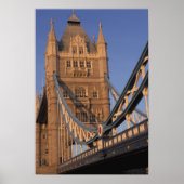 Engeland, Londen, The Tower Bridge Poster (Voorkant)