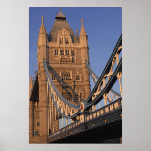Engeland, Londen, The Tower Bridge Poster
