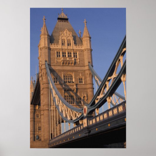 Engeland, Londen, The Tower Bridge Poster (Voorkant)
