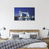 Engeland, Londen, Tower Bridge 3 Canvas Afdruk (Insitu (Slaapkamer))