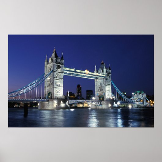 Engeland, Londen, Tower Bridge 3 Poster (Voorkant)