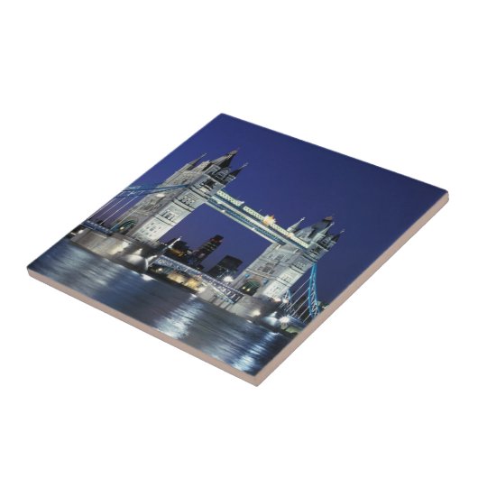 Engeland, Londen, Tower Bridge 3 Tegeltje (Zijkant)