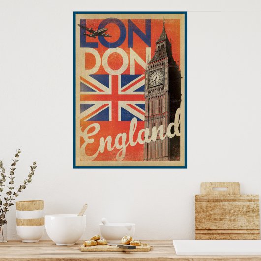Engeland, Londen. VK Poster (Keuken)