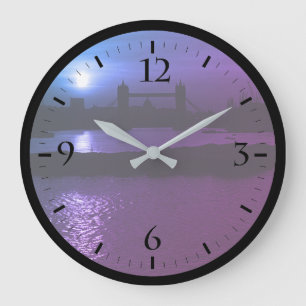  Engeland Londen zonsondergang Grote Klok