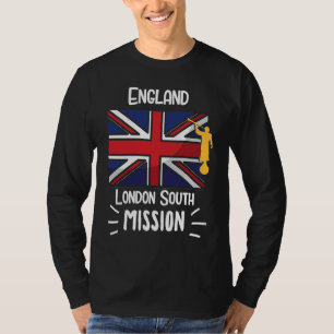 Engeland Londen Zuid Mormoon LDS Missie Missionari T-shirt