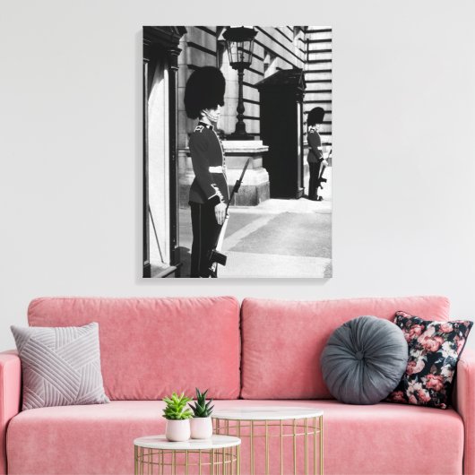 Engeland Londense ingang in Buckingham Canvas Afdruk (Insitu (Woonkamer))