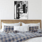  Engeland Londense ingang in Buckingham Canvas Afdruk (Insitu (Slaapkamer))