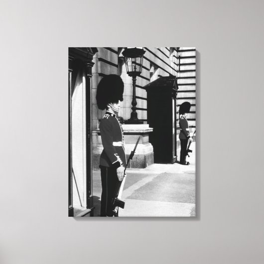  Engeland Londense ingang in Buckingham Canvas Afdruk (Voorkant)