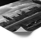  Engeland, Londense parlementshuizen Poster (Hoek)