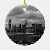 Engeland Londense parlementskantoren 70 jaar Keramisch Ornament (Voorkant)