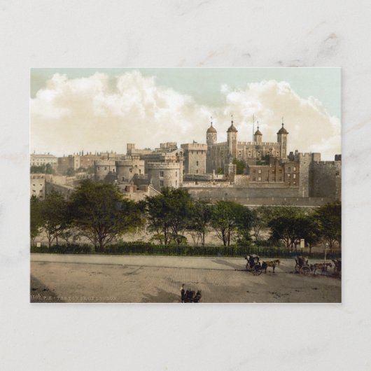  Engeland, London Tower Briefkaart (Voorkant)