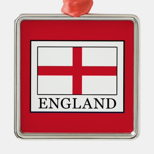 Engeland Metalen Ornament (Voorkant)