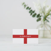 Engeland, Mr Eddie English Visitekaartje (Staand voorkant)