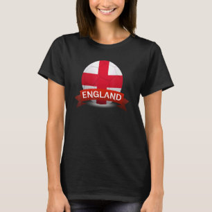 Engeland Nationaal Team World Football Soccer Cham T-shirt