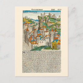 Engeland Neurenberg Kroniek 1493 Middeleeuws Oud B Briefkaart