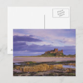 Engeland, Northumberland, Bamburgh Castle Briefkaart (Voorkant / Achterkant)