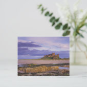 Engeland, Northumberland, Bamburgh Castle Briefkaart (Staand voorkant)
