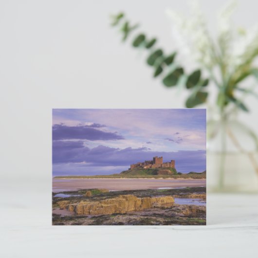 Engeland, Northumberland, Bamburgh Castle Briefkaart (Staand voorkant)