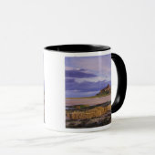 Engeland, Northumberland, Bamburgh Kasteel Mok (Voorkant rechts)