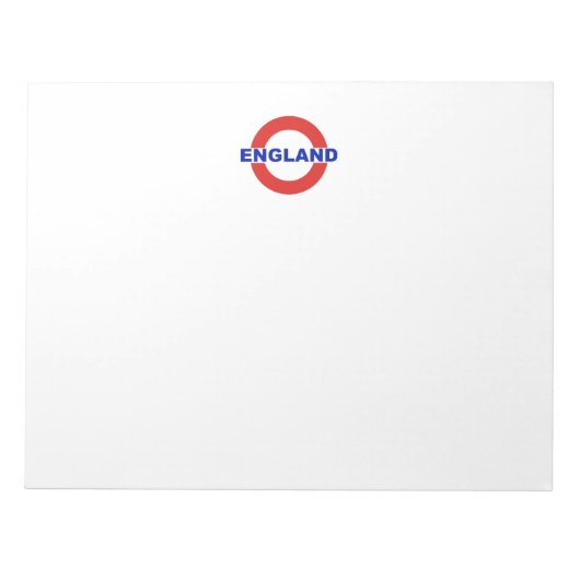 Engeland Notitieblok (Voorkant)
