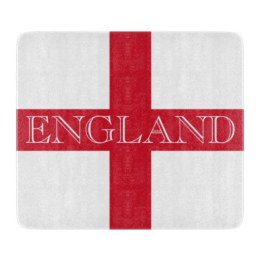 Engeland op de Engelse vlag cbt Snijplank (Voorkant)