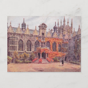 Engeland, Oriel College, Oxford, 1925 Briefkaart