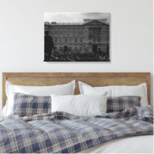 Engeland Oude Guard Buckingham Palace Canvas Afdruk (Insitu (Slaapkamer))
