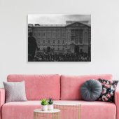Engeland Oude Guard Buckingham Palace Canvas Afdruk (Insitu (Woonkamer))