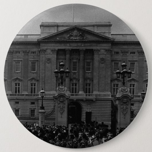  Engeland Oude Guard Buckingham Palace Ronde Button 6,0 Cm (Voorkant)
