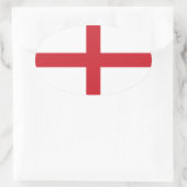 Engeland Ovale Sticker (Tas)