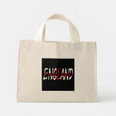 Engeland over Engelse vlag tcn Mini Tote Bag (Achterkant)